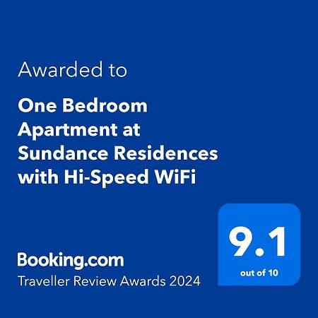 One Bedroom Apartment At Sundance Residences With Hi-Speed Wifi Cebu Eksteriør billede