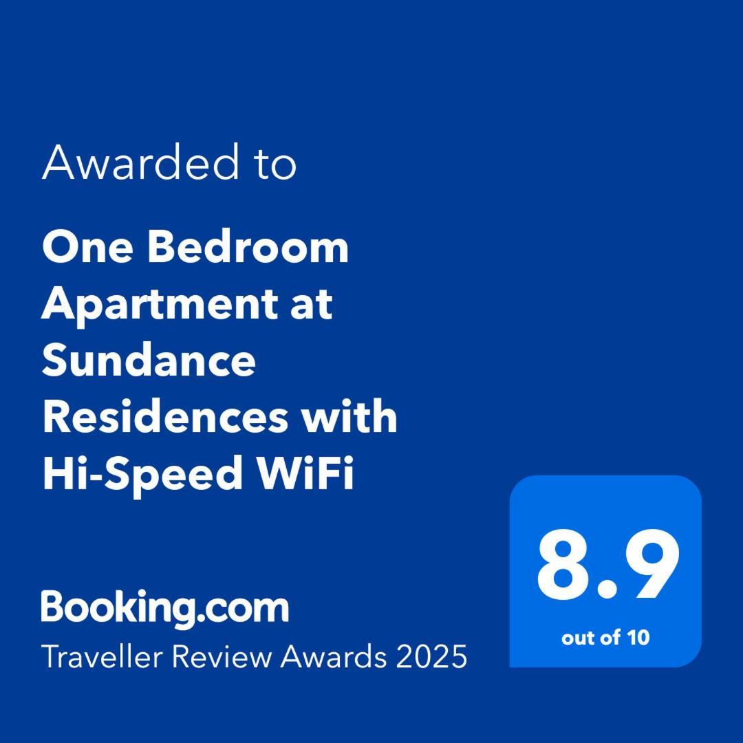 One Bedroom Apartment At Sundance Residences With Hi-Speed Wifi Cebu Eksteriør billede